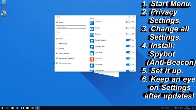 How to stop Windows 10 Spying and reporting back everything you do смотреть онлайн