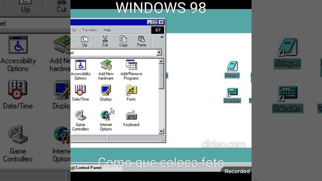 win 98 simulator Colocar foto смотреть онлайн