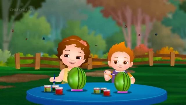 Old Macdonald Had A Farm - Farm Animals and Colors For Kids - ChuChuTV Surprise Eggs Learning Video смотреть онлайн