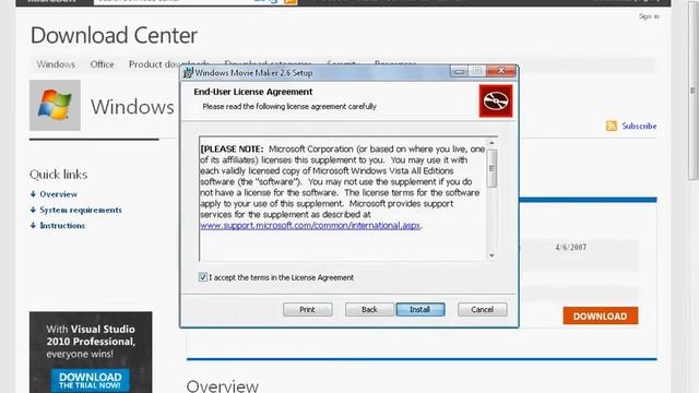 Movie maker 2.6 for Vista and 7 смотреть онлайн