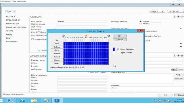 Step 6.1 - Configure groups & OUs based on working hours using account смотреть онлайн