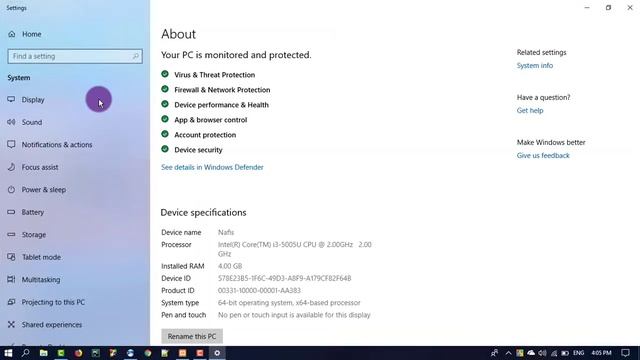 Windows 10 - How to check RAM/Memory смотреть онлайн