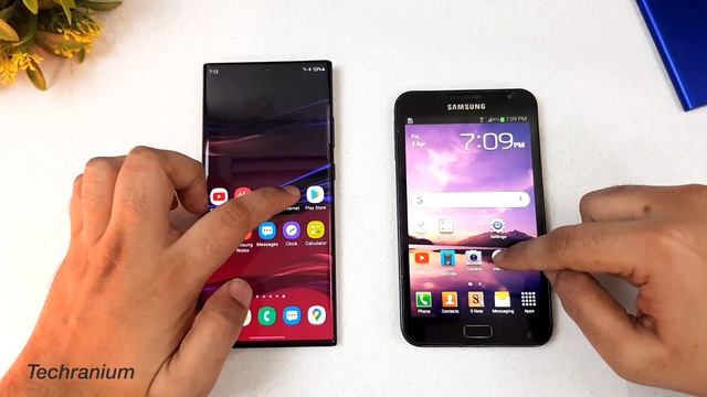 Galaxy Note 1 vs Note 20 Ultra SpeedTest comparison смотреть онлайн