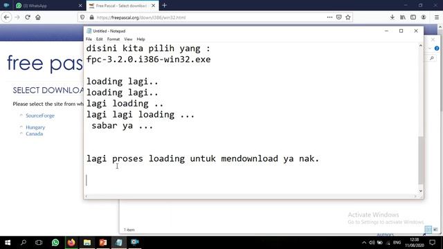Cara Download dan Menginstall Free Pascal смотреть онлайн