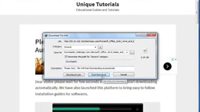 How to Download And Extract Install Microsoft Office Part 1 смотреть онлайн