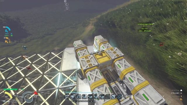 Space Engineers - Tutorial Let´s Play - Deutsch #9 Upgrade-Module & arbeiten am Hangar смотреть онлайн