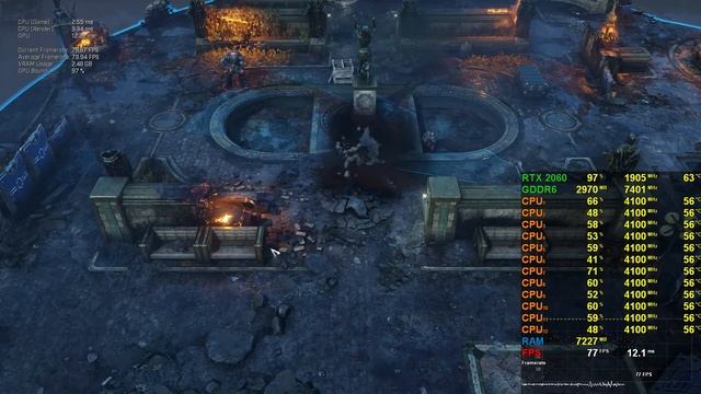 Gears Tactics Benchmark | RTX 2060 + Ryzen 5 2600X | Max Settings 1080p смотреть онлайн