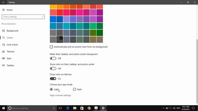 How to enable or turn on dark theme in windows 10 (2016-17) смотреть онлайн