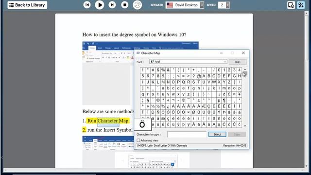 Insert degree symbol on Windows 10 смотреть онлайн