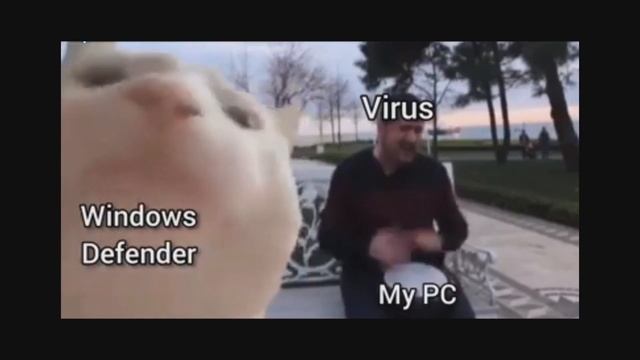 Cat Vibing - Windows defender vs Virus смотреть онлайн