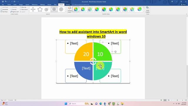 How to add assistant into smartart in word windows 10 смотреть онлайн