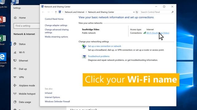 How to find your WiFi password using Windows 10 | Microsoft смотреть онлайн