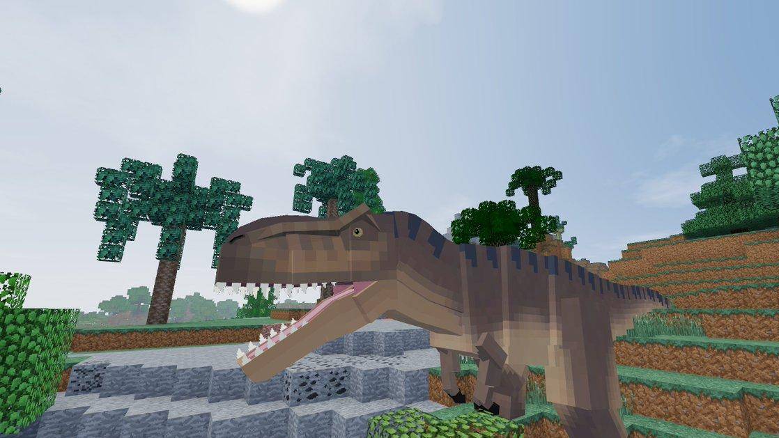 Обзор майнкрафт мода Reborn mod или Jurassic Craft смотреть онлайн