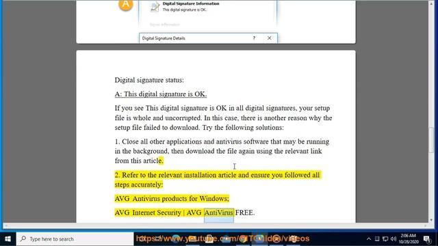 Fix AVG software not installing issue on Windows 10/8/7 смотреть онлайн