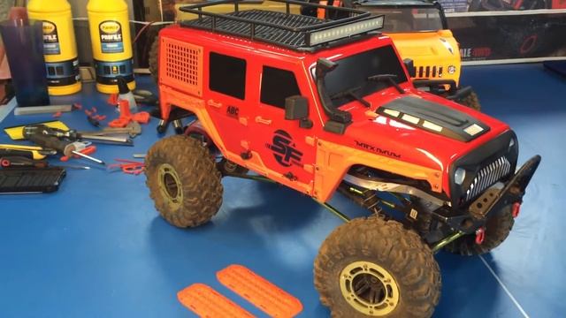 Axial 3D Printed Mods on the Jeep body смотреть онлайн