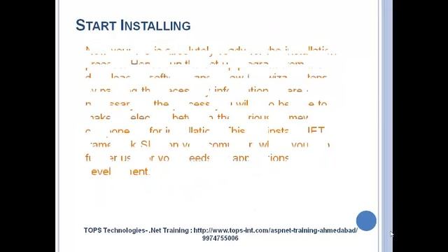 .NET Training - How to Install the Asp.Net Framework SDK смотреть онлайн