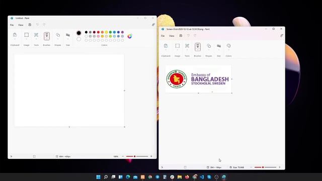 Resizing Image and Canvas using Microsoft Paint #windows #imageediting #imageresize смотреть онлайн