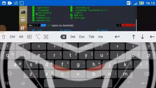 Oh-My-Zsh + powerlevel9k theme + colorls + icon-in-terminal смотреть онлайн