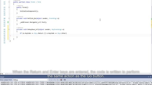 Make web browser with C# смотреть онлайн
