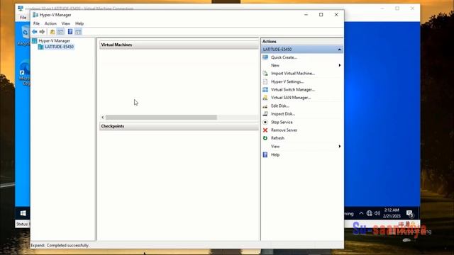 Network problem in Hyper-v manager solve. смотреть онлайн