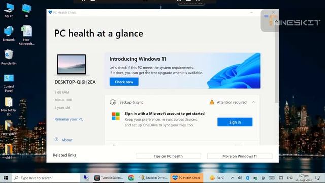 Information To PC Health at A Glance by Dhanesh Tech смотреть онлайн