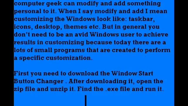 How to Change Your Start Button in Windows 7 смотреть онлайн