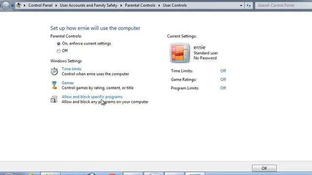 Setting parental controls for Windows 7 смотреть онлайн