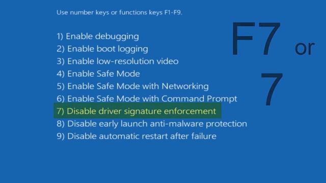 How to Disable Driver Signature Verification Enforcement on Winodws 10 EASY смотреть онлайн