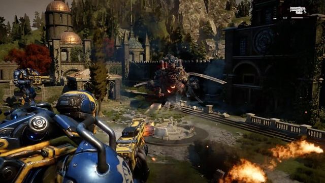 Gears of War 4: Mech vs Swarmak Boss Fight (4K 60fps) смотреть онлайн