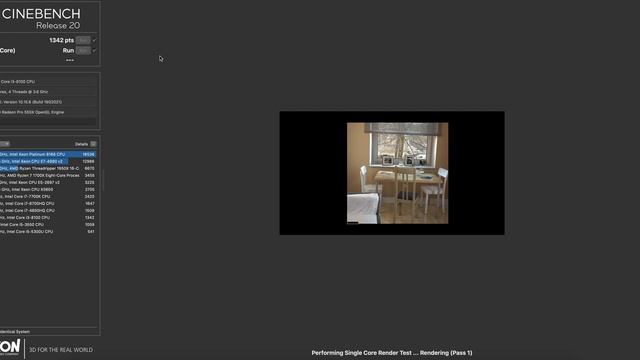 Apple iMac 21,5" Retina 4K {Intel i3-8100} - Cinebench R20 CPU-Test смотреть онлайн