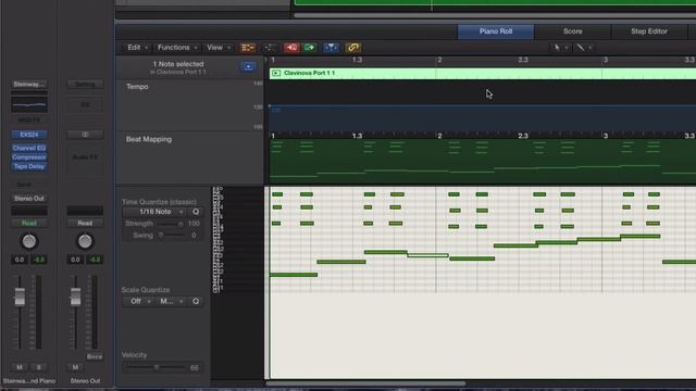 Logic X MIDI Beat Mapping смотреть онлайн