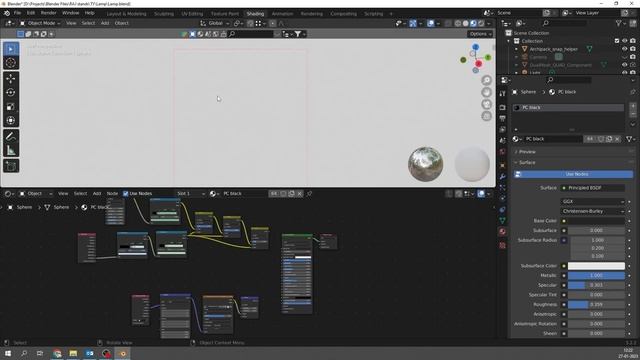 #Lamp Design in Blender 3.0 смотреть онлайн
