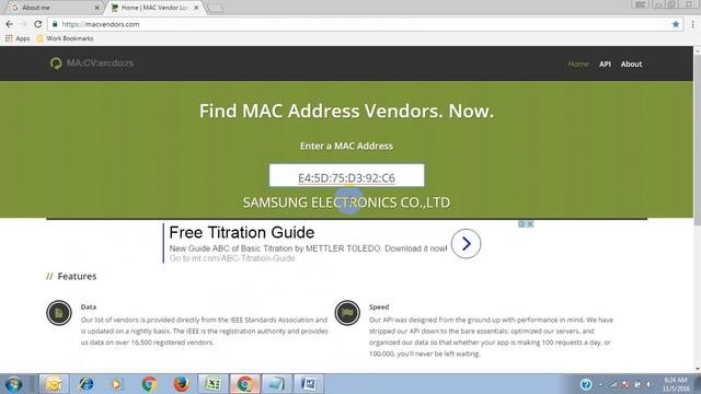 How to find out device manufacturing company with MAC Address..!! смотреть онлайн