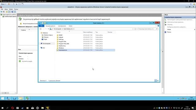 Zadanie kopia zapasowa Windows Server 2012 смотреть онлайн