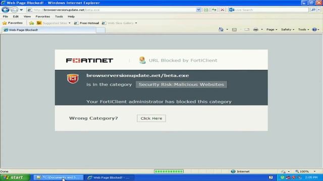 FortiClient - Prevention Test смотреть онлайн