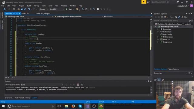 Windows Forms Intro to Classes Part 2 смотреть онлайн