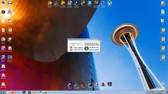 How to enable DremeScene Animated Background) on Windows 7 EASY! ) смотреть онлайн