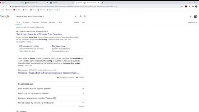 how to screen record on windows 10 Google Search Google Chrome 2020 11 19 11 27 29 смотреть онлайн