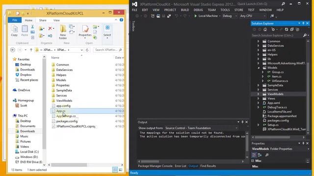 How to use XPlatformCloudKit with Visual Studio Express смотреть онлайн