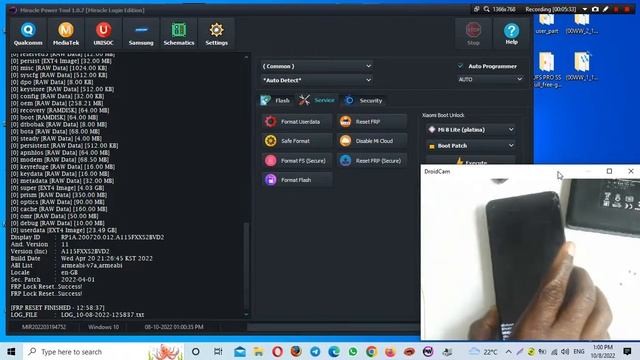 GALAXY A11 SM-A115F FACTORY RESET FRP BYPASS BY MIRACLE POWERTOOL. смотреть онлайн