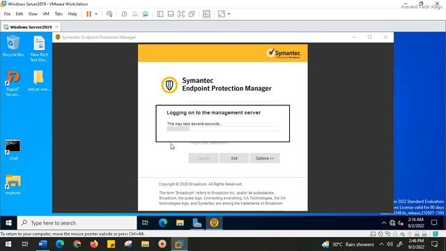 how to login to symantec endpoint protection manager console смотреть онлайн