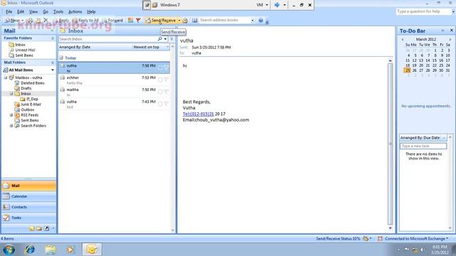 6 Create Message Rule with Microsoft Outlook 2010 (Microsoft Exchange Server 2010) смотреть онлайн