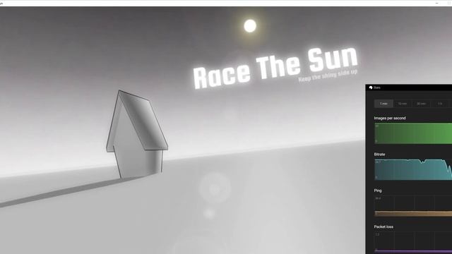 Shadow PC Cloud Gaming: Race the Sun on Gigabit internet at 4K 60FPS with stream statistic смотреть онлайн