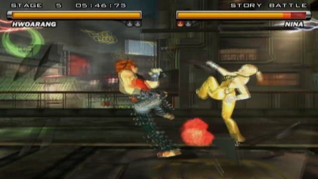 Tekken 5 - Hwoarang - Story Mode