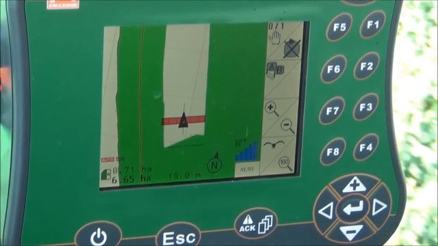 Amazone ZA-M 1501 Profis Hydro + Amatron 3 GPS Switch - Omówienie pracy rozsiewacza смотреть онлайн