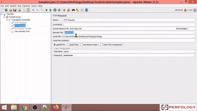 How To Use FTP Request Sampler in JMeter | Jmeter Tutorial | Perfology 2021 смотреть онлайн