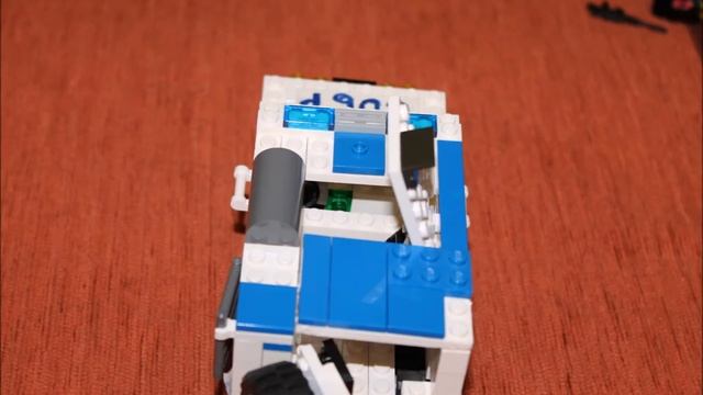 Обзор Lego самоделки ГАЗ-2330 "Тигр" смотреть онлайн