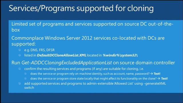 Active Directory Virtualization Safeguards and Domain Controller Cloning with Windows Server 2012 смотреть онлайн