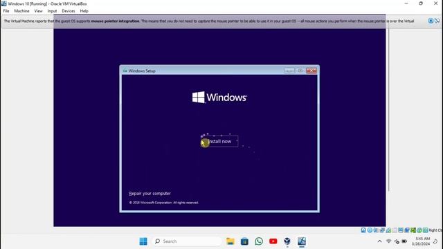 Cara Install Windows 10 Pro Di Virtual Box смотреть онлайн