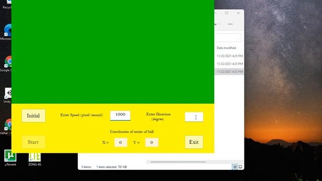 Visualization of the ball motion with zero resistance ft. C# Winform with code смотреть онлайн